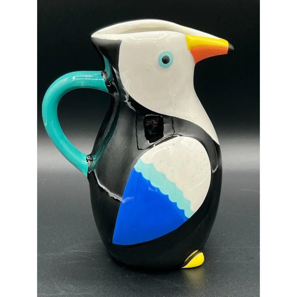 Target Bullseye Ceramic Toucan Watering Vase ~ NEW